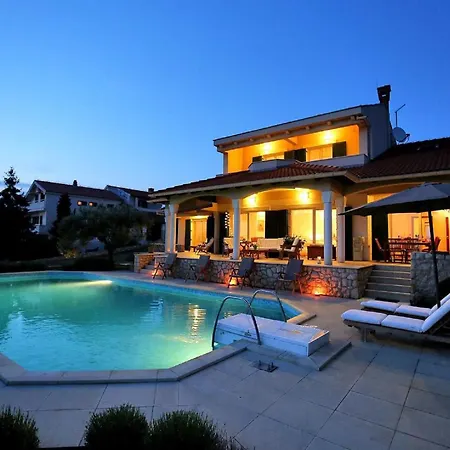 빌라 5* Seaview Clara For 12+ Guests, Kožino